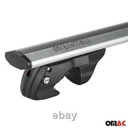 Cross Bar for Audi A4 Allroad 2015-2022 Top Carrier Luggage Roof Rack Silver 2x