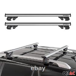 Cross Bar for Subaru Ascent 2018-2023 Car Top Carrier Luggage Roof Rack Silver