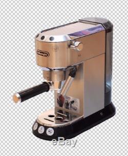 Delonghi EC680 Dedica 15 Bar Pump Espresso Latte Cappuccino Maker, Stainless