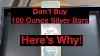 Don T Buy 100 Ounce Silver Bars