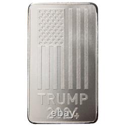 Donald Trump The Don 4 Time Indictment Champion 10 oz. 999 Fine Silver Bar