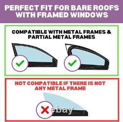 ERKUL Universal Roof Rack Cross Bars for Naked Roofs Adjustable for Car & Trucks