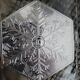 Elemental Mint Snowflake 10 oz 999 Fine Silver Hexagon Bar Sealed