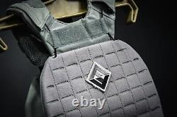F&F Fitness Adjustable Weight Vest Includes 2 F&F STEEL Weight Vest Plates