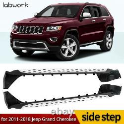 FIT For 2011-2020 Jeep Grand Cherokee Side Step OE Style Nerf Bars Running Board