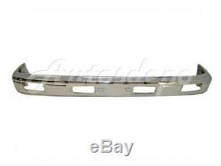FOR Toyota 87-88 Pickup 2Wd Front Bumper Face Bar Chrome (For One Piece Type)