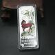 Fine S999 Silver New Year Money Child's Zodiac Horse Rectangle Silver Bar 50g