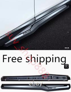 Fit for HONDA CRV CR-V 2017-2024 running board side step Nerf bar 2PCS