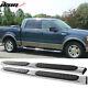 Fits 04-14 Ford F150 Crew Cab Oval OE Style 5 Running Boards Side Step Nerf Bar