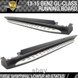 Fits 13-19 Benz GL350 GL450 GLS X166 SUV OE Running Board Side Steps Nerf Bars