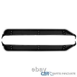 Fits 2005-2016 Land Rover Discovery LR3 Nerf Side Step Bar Running Board Silver