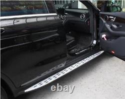 Fits 2016-2022 Mercedes Benz GLC300 X253 GLC Running Boards Side Steps Nerf Bars