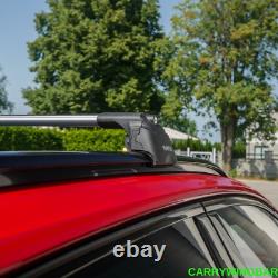 Fits Lexus LX570 2016-2023 Roof Racks Silver CrossBar Set Luggage Rails