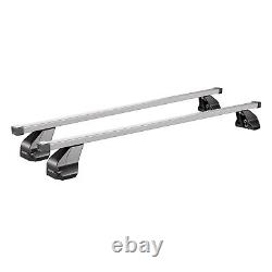Fixed Point Rack For BMW 5 Series E39 1996-2003 Silver Cargo Carrier Cross Bar