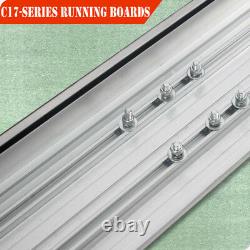For 09-15 Honda Pilot Sport 6 Running Boards Rail Bar Side Step Stainless Steel