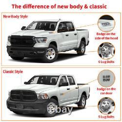 For 10-22 Dodge Ram 1500 2500 3500 Crew Cab 6 Running Board Side Step Nerf Bars
