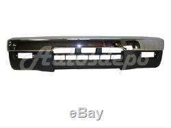 For 1995-1997 Tacoma 4Wd Front Bumper Chrome Face Bar Lower Valance 2Pcs