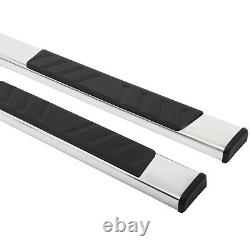 For 2004-2014 Ford F150 Super/Extended Cab 5 Step Nerf Bar Running Boards S/S