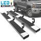For 2007-2018 Silverado Double/Extended Cab 6 Running Boards Side Step Bars S/S
