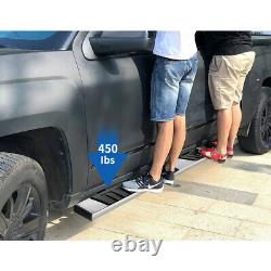 For 2007-2018 Silverado Double/Extended Cab 6 Running Boards Side Step Bars S/S
