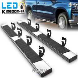 For 2009-2014 Ford F150 Super Crew Cab 6 Running Boards Nerf Bar Side Steps