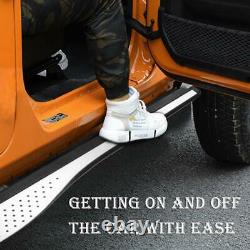 For 2012-2016 Honda CRV Aluminum Running Board Side Steps Bars Slip-Resistant
