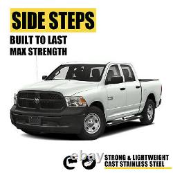 For 2015-2022 Colorado Canyon Crew Cab 5 S/S Nerf Bars Side Step Running Boards