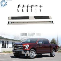 For 2015-2022 Ford F150 Super Crew Cab 6 Running Boards Side Step Nerf Bars S/S