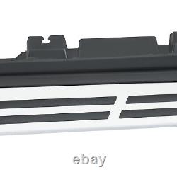 For 2019-2020 BMW X5 G05 Running Board Side Step Bars Aluminum 2PC Pair Black