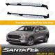 For 2019-2023 Hyundai Santa Fe Door Step Running Boards Side Step Nerf Bar