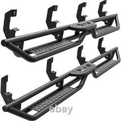 For 2019-2024 Chevy Silverado/Sierra 1500 Crew Cab Drop Running Boards Step Bars