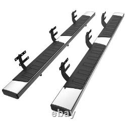 For 2019-2025 Dodge Ram 1500 Crew Cab Running Boards Nerf Bars Side Steps S/S 6