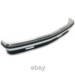 For 88-02 Chevy GMC C/K Pickup Front Bumper Chrome Bar Strip Valance 3Pc