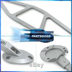 For 99-06 BMW E46 3-Series M3 Front Upper Aluminum Wide Strut Bar Brace Tie Rod