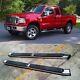 For 99-16 Ford F250 Extended Super Cab Aluminum Nerf Bars Side Step OE Style 5