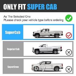 For 99-16 Ford F250-F550 Super Duty Extended Cab 6 Side Step Bar Running Boards