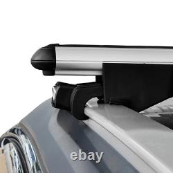 For BMW X3 F25 2011-2017 Roof Rack Cross Bars Flush Rails Silver 2pcs