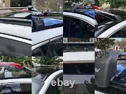 For BMW X3 G01 2017-Up Roof Rack Cross Bars Metal Bracket Flush Rails Alu Silver