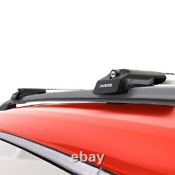For BMW X5 2000-2013 Gray Aluminium Roof Racks Cross Bars Lockable