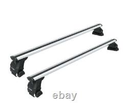 For Ford C-MAX 2011-19 Roof Rack Cross Bars Metal Bracket Normal Roof Alu Silver