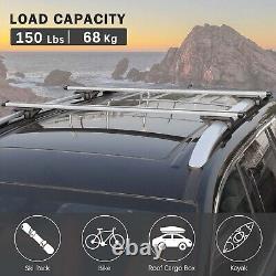 For Ford Escape 2013-19 Aluminum Silver Roof Rack Cross Bar Set Luggage Carrier