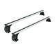 For Ford F250 2015-Up Roof Rack Cross Bars Metal Bracket Normal Roof Alu Silver
