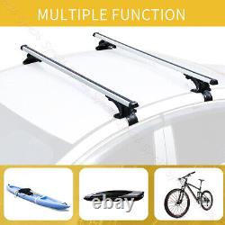 For Ford Mustang v8 2Dr 48 Car Roof Rack Cross Bar Luggage Bicycle Aluminum NEW