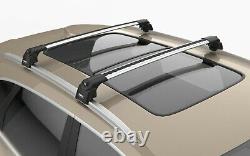 For Genesis GV80 2021-2024 Cross Bars Silver Color 2 Pcs Roof Rack Rails