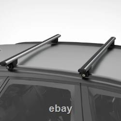 For Kia Niro EV New 2017-2024 Roof Racks Luggage Cross Bars 2 Pcs Silver Set
