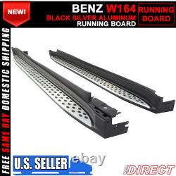For Limited Time Deal! 06-11 W164 Ml320 Ml350 Running Board Side Step Bar