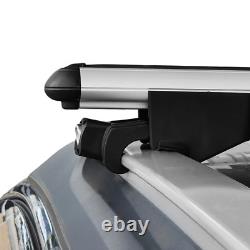 For Mitsubishi Outlander 2014-2024 Aluminum Roof Racks Silver Color Cross Bars