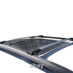 For Volkswagen Atlas 2018-2024 Roof Rack Carrier Cross Bars Silver Set 2Pcs