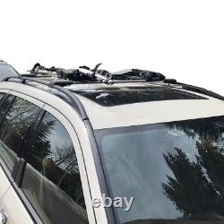For Volkswagen Atlas 2018-2024 Roof Rack Carrier Cross Bars Silver Set 2Pcs