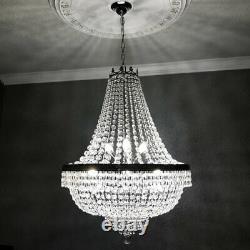 French Empire Chandelier Crystal Pendant Light Modern Hanging Lamp USA
